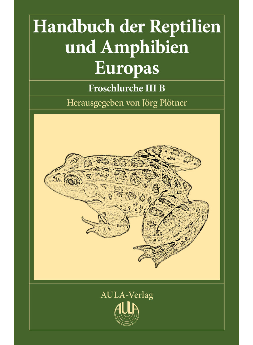 HBR BD 5/IIIB FROSCHLURCHEIIIB APART HANDBUCH DER REPTILIEN ANURA / RANIDAE II