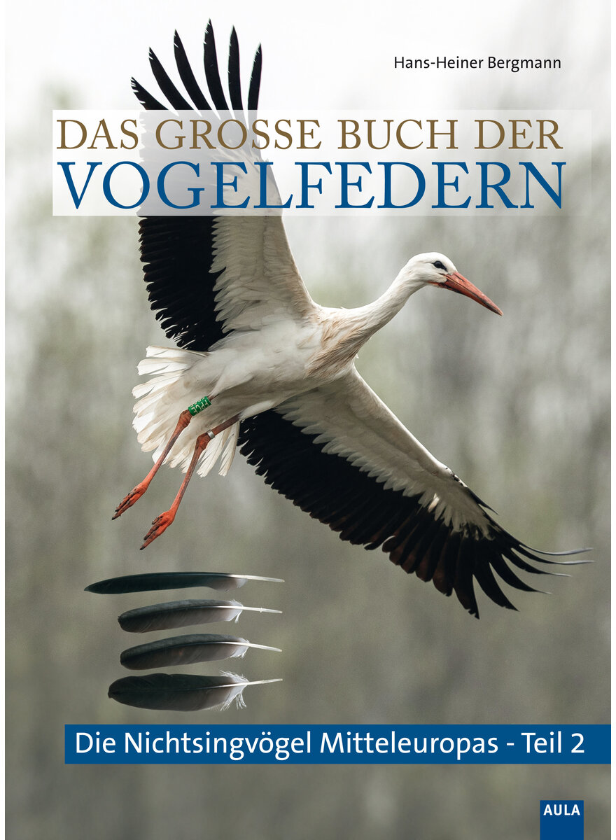 Auf diesem Bild sehen Sie das Produktbild 1 fr BERGMANN, DAS GROSSE BUCH DER VOGELFEDERN-NICHT SINGVGEL MITTELEUROPAS 2