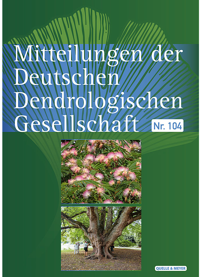 Auf diesem Bild sehen Sie das Produktbild 1 fr DEUTSCHE DENDROLOGISCHE GESELLSCHAFT - MITTEILUNGEN DER DDG NR 104 (2019)