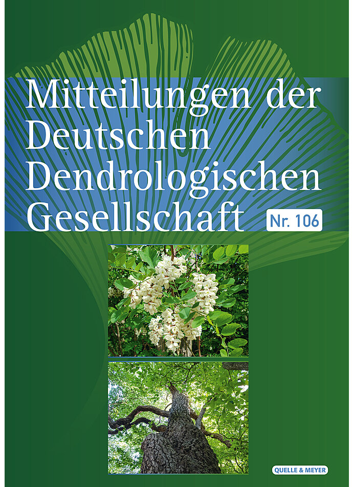 DEUTSCHE DENDROLOGISCHE GESELLSCHAFT - MITTEILUNGEN DER DDG NR 106 (2021)