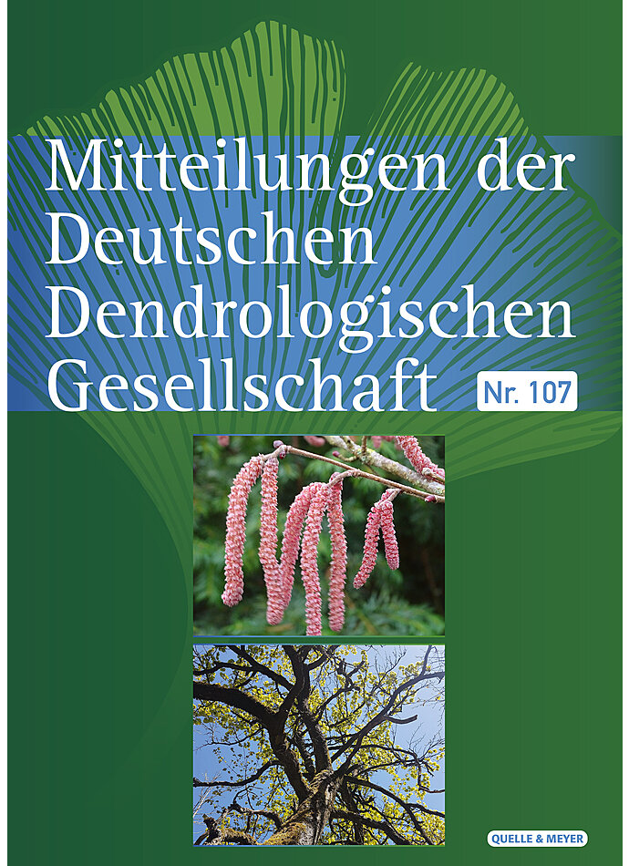 DEUTSCHE DENDROLOGISCHE GESELLSCHAFT - MITTEILUNGEN DER DDG NR. 107 (2022)