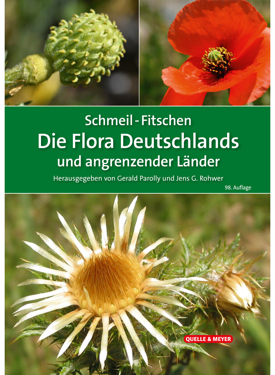 Auf diesem Bild sehen Sie das Produktbild 1 fr SCHMEIL/FITSCHEN, DIE FLORA DEUTSCHLANDS UND ANGRENZENDER LNDER    98. AUFLAGE 2024
