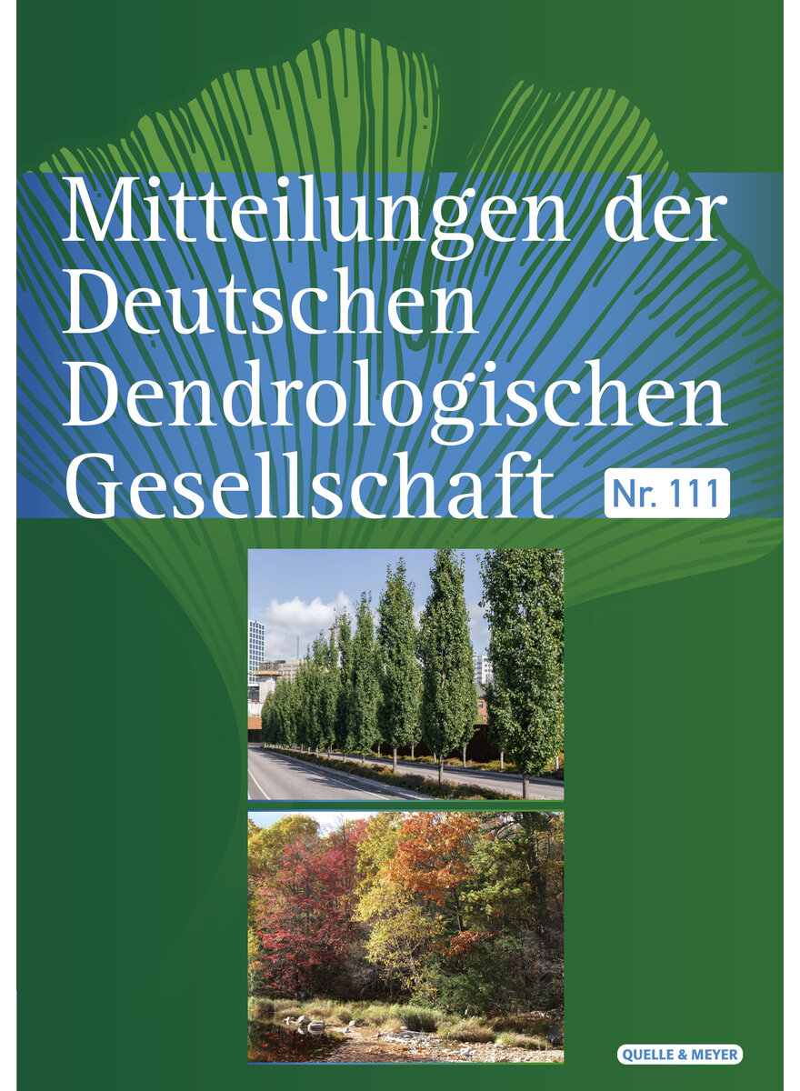 Auf diesem Bild sehen Sie das Produktbild 1 f�r DEUTSCHE DENDROLOGISCHE GESELLSCHAFT - MITTEILUNGEN DER DDG NR. 111 (2026)
