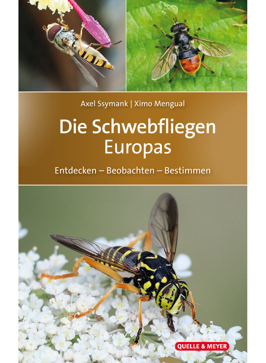 Auf diesem Bild sehen Sie das Produktbild 1 f�r SSYMANK/MENGUAL DIE SCHWEBFLIEGEN EUROPAS