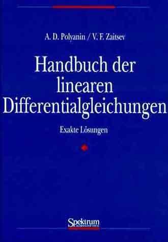 POLYANIN, HANDB. DER LINEAREN DIFFERENTIALGLEICHUNGEN