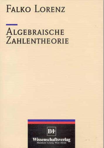 Auf diesem Bild sehen Sie das Produktbild 1 fr LORENZ, ALGEBR. ZAHLENTHEORIE