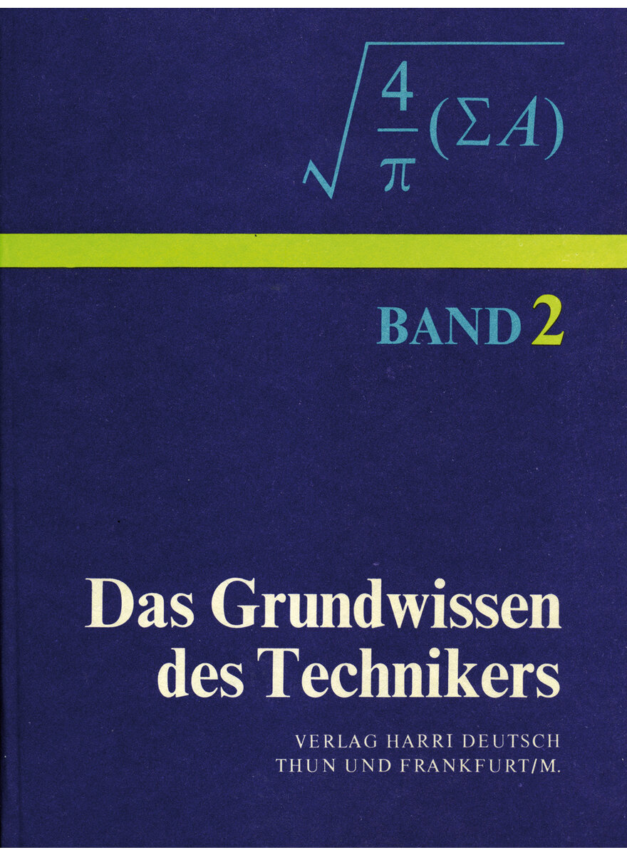 MERKEL: DAS GRUNDWISSEN DES TECHNIKERS / BAND 2