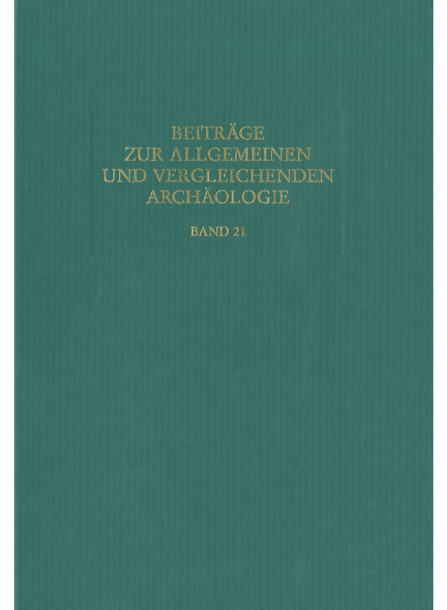 BAND 16: BEITRGE ZUR GYPTISCHEN BAUFORSCHUNG UND ALTERTUMSKUNDE