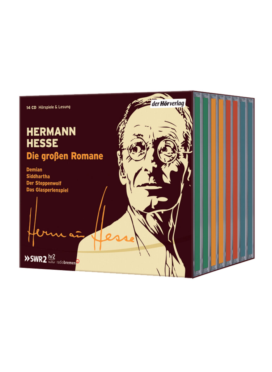 HERMANN HESSE - DIE GROSSEN ROMANE (14 AUDIO-CDS)
