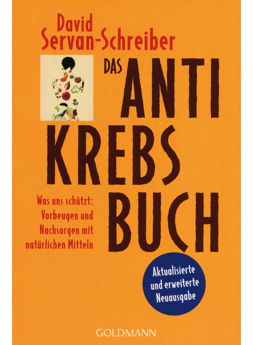 Auf diesem Bild sehen Sie das Produktbild 1 fr DAS ANTI KREBS BUCH - DAVID SERVAN-SCHREIBER