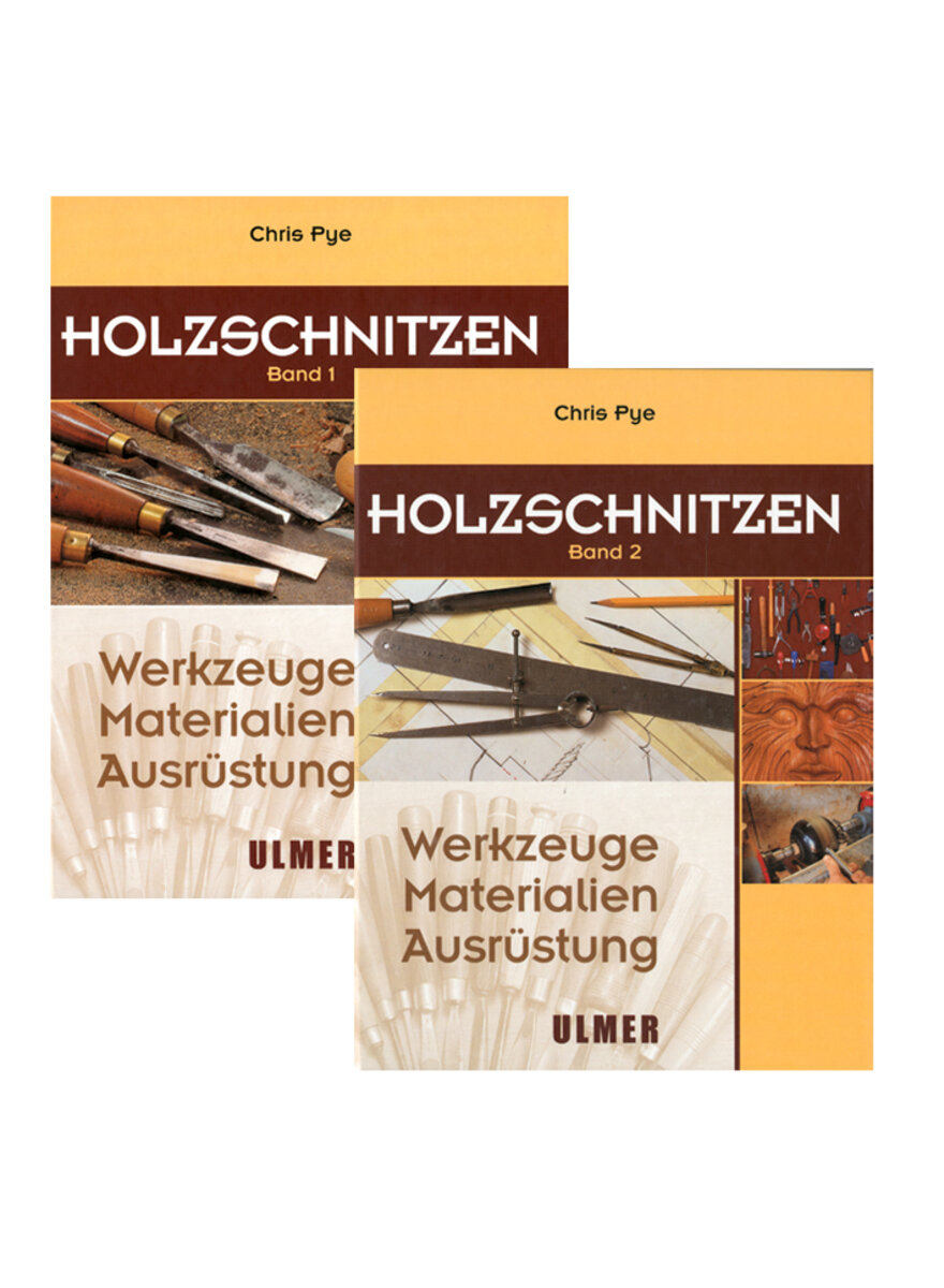 Auf diesem Bild sehen Sie das Produktbild 1 fr HOLZSCHNITZEN BAND 1 + 2 - CHRIS PYE