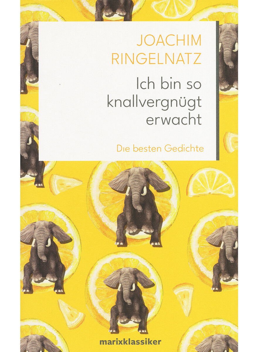 ICH BIN SO KNALLVERGNGT ERWACHT - JOACHIM RINGELNATZ