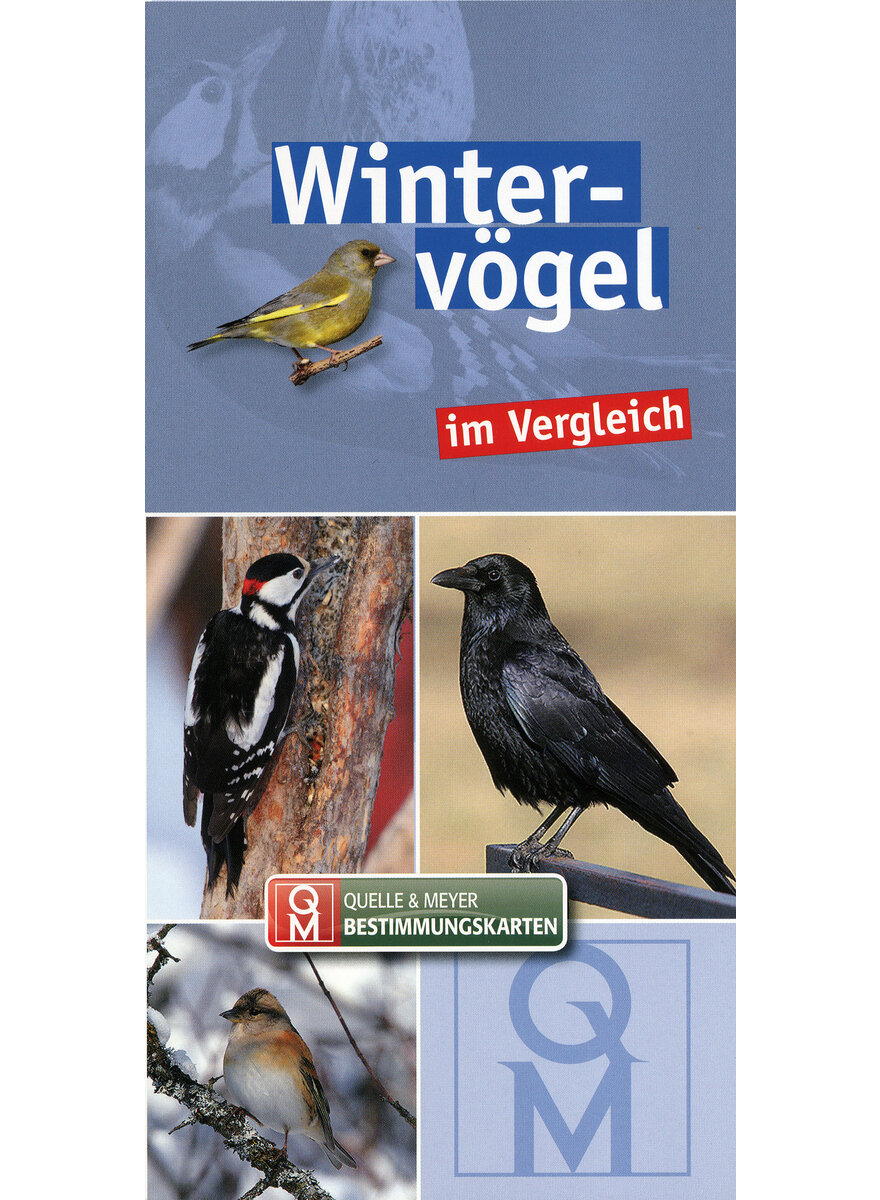 QUELLE & MEYER BESTIMMUNGS- KARTEN WINTERVGEL