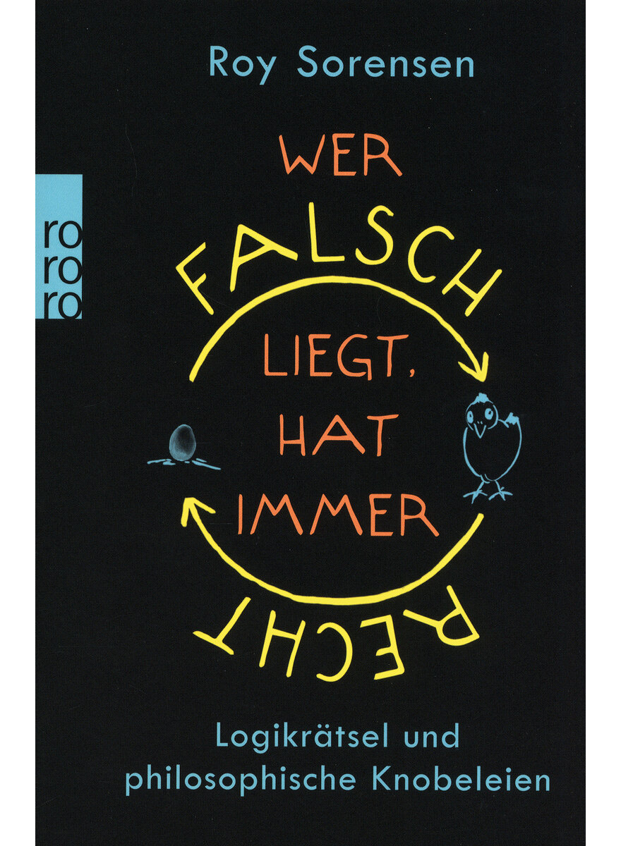 WER FALSCH LIEGT HAT IMMER RECHT - ROY SORENSEN