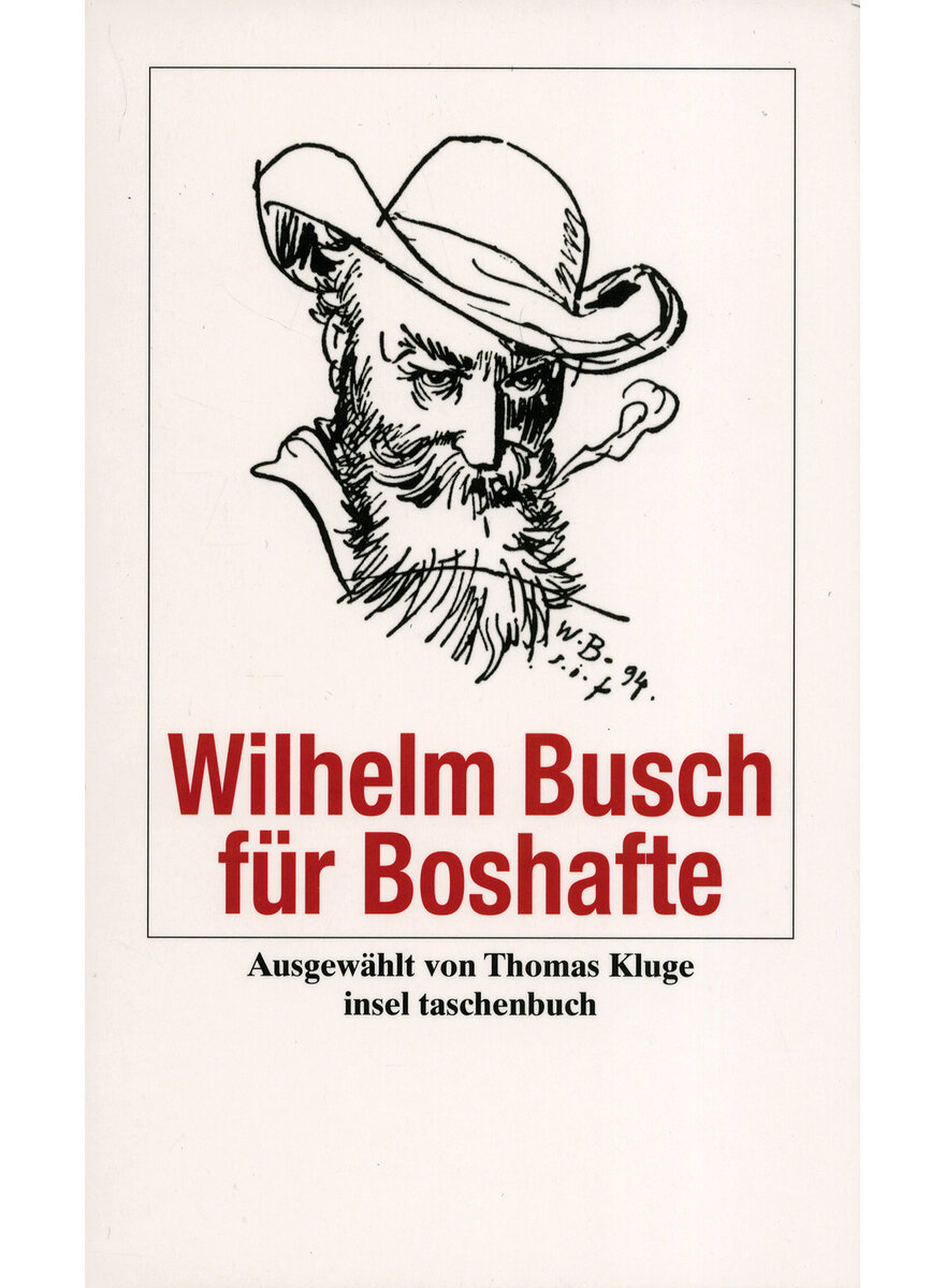 WILHELM BUSCH FR BOSHAFTE - THOMAS KLUGE (HRSG.)