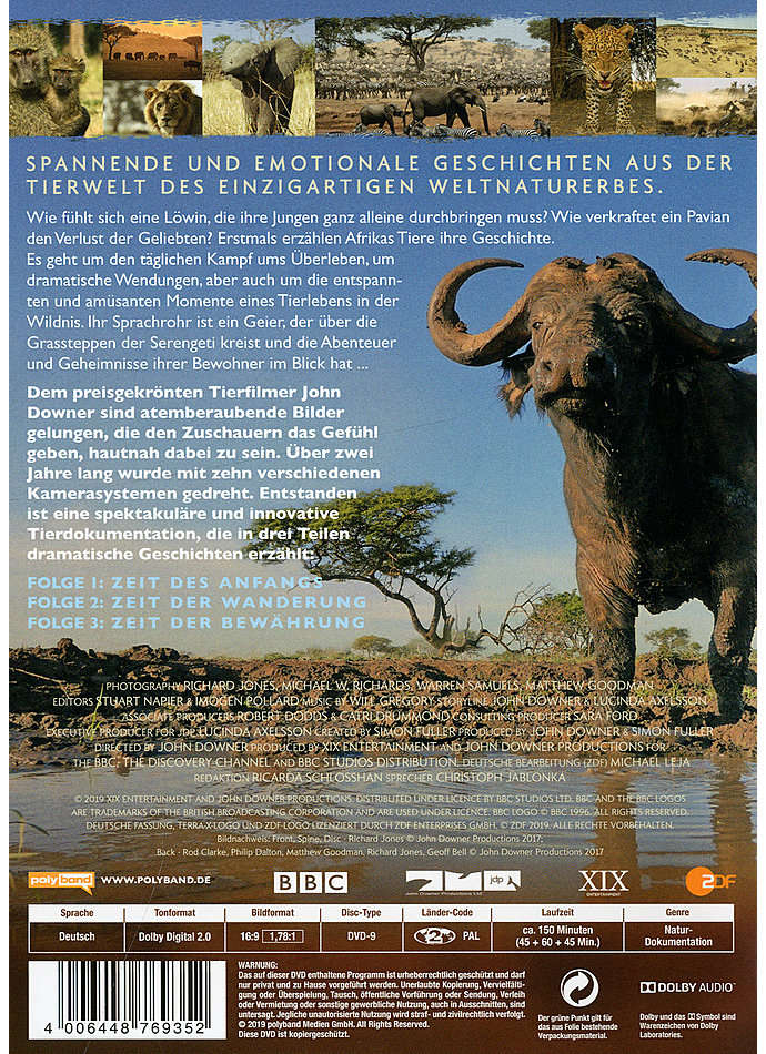 DVD-VIDEO SERENGETI Bild 2