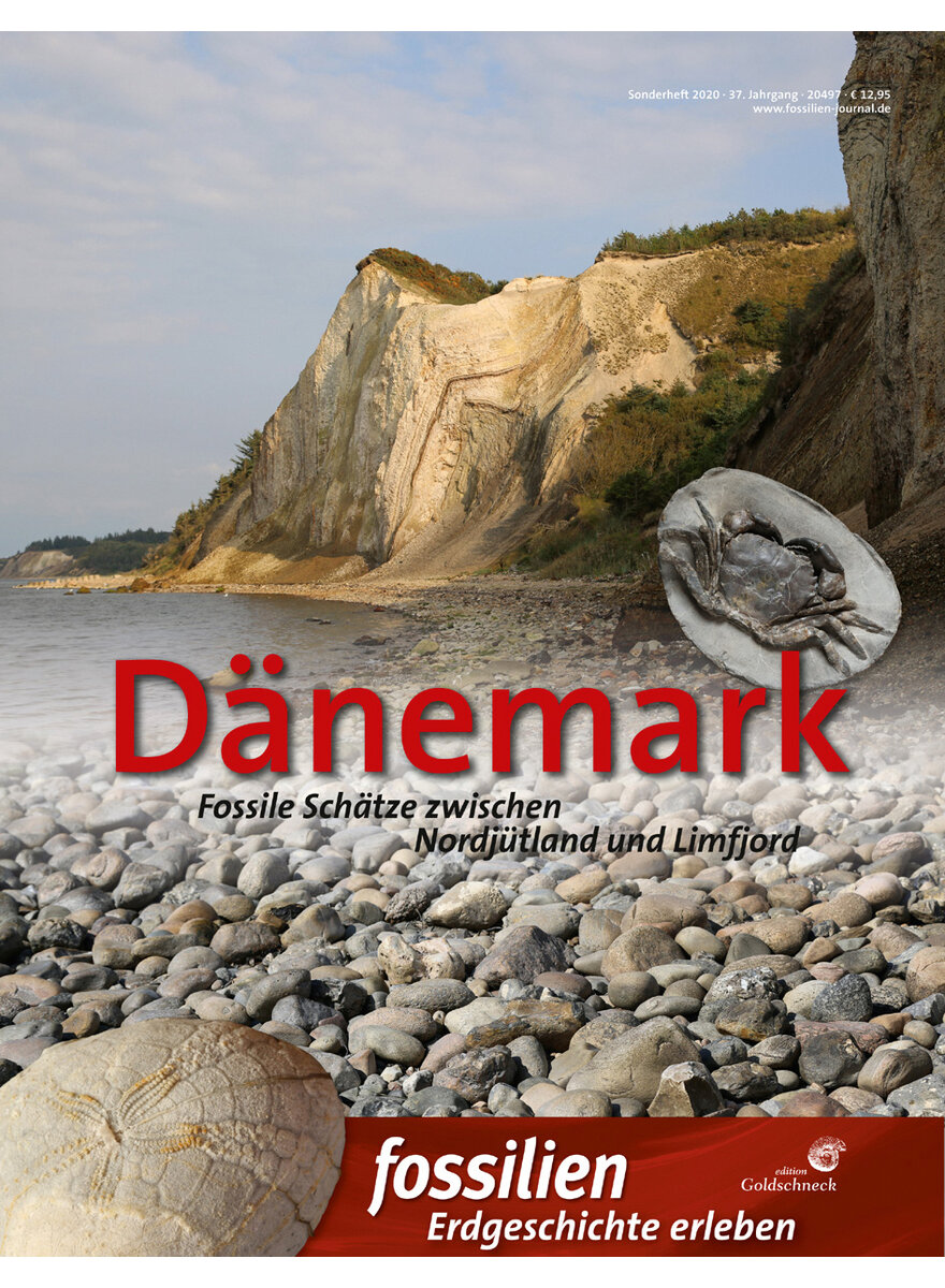 Auf diesem Bild sehen Sie das Produktbild 1 fr FOSSILIEN SONDERHEFT DNEMARK 2020