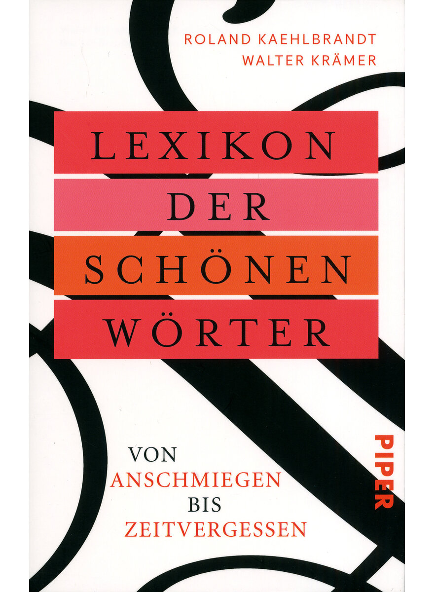 LEXIKON DER SCHNEN WRTER - KAEHLBRANDT/KRMER