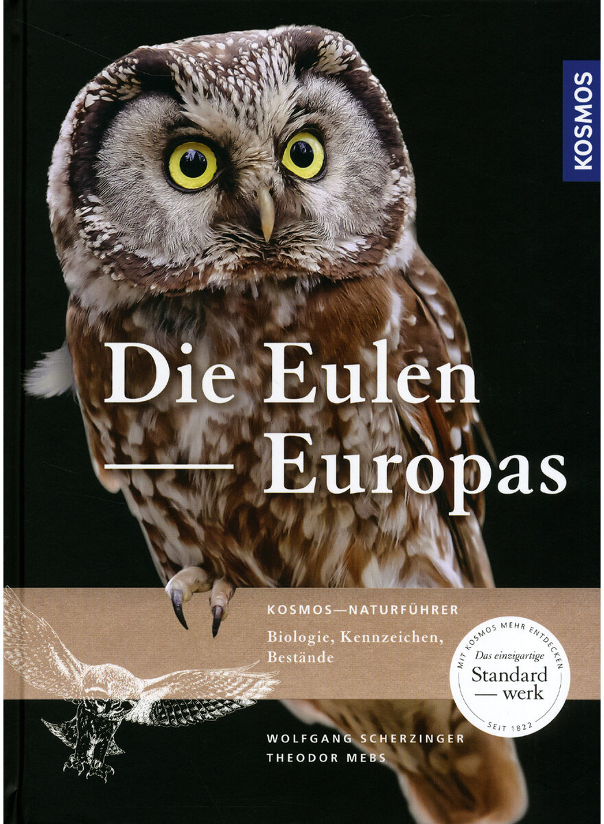Auf diesem Bild sehen Sie das Produktbild 1 fr DIE EULEN EUROPAS - SCHERZINGER/MEBS