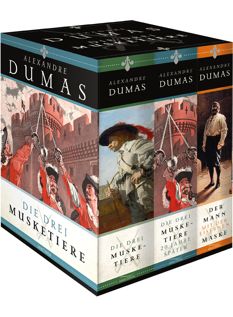 Auf diesem Bild sehen Sie das Produktbild 1 fr DIE DREI MUSKETIERE - ALEXANDRE DUMAS
