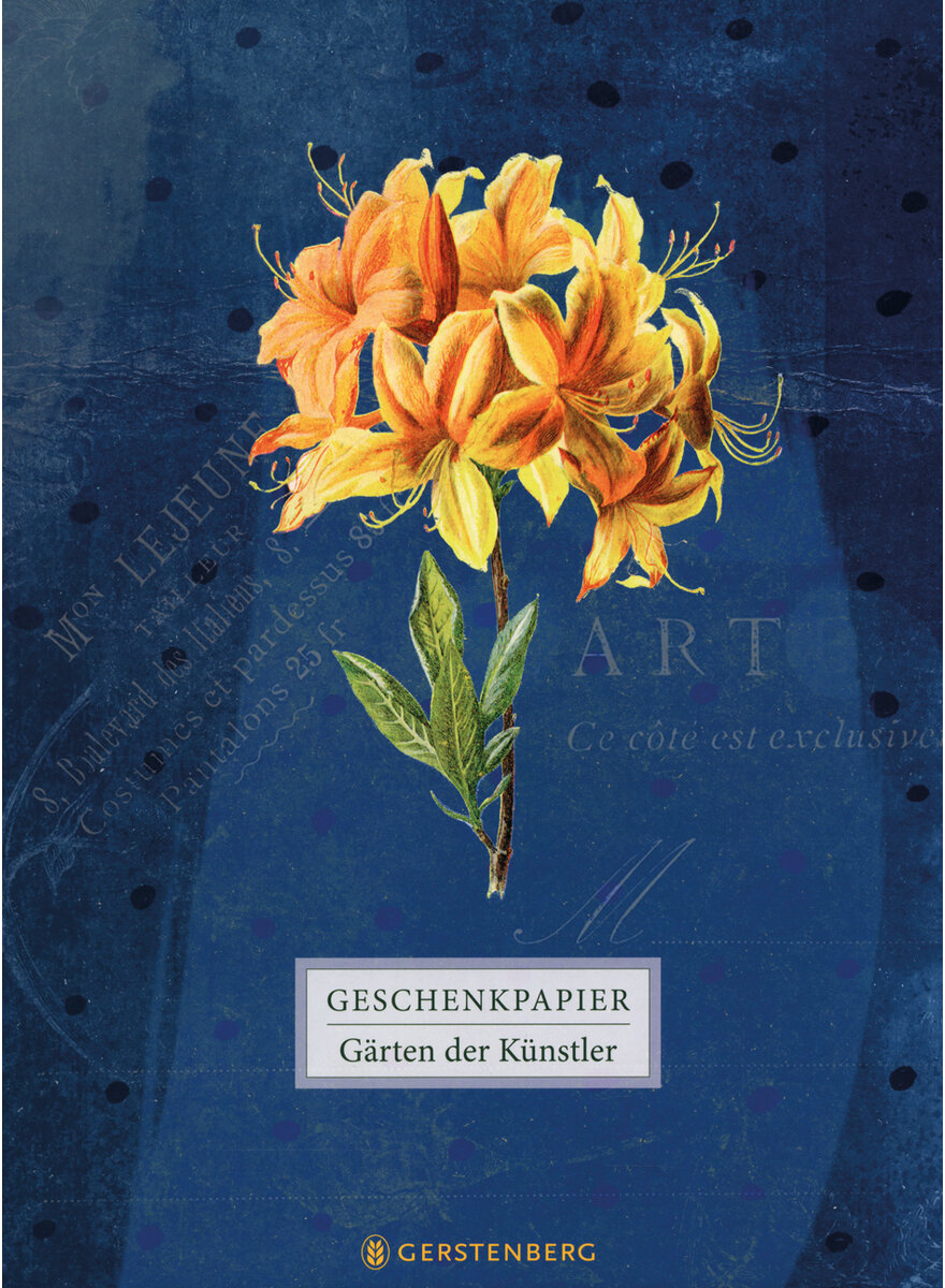 GESCHENKPAPIER ORCHIDEE -