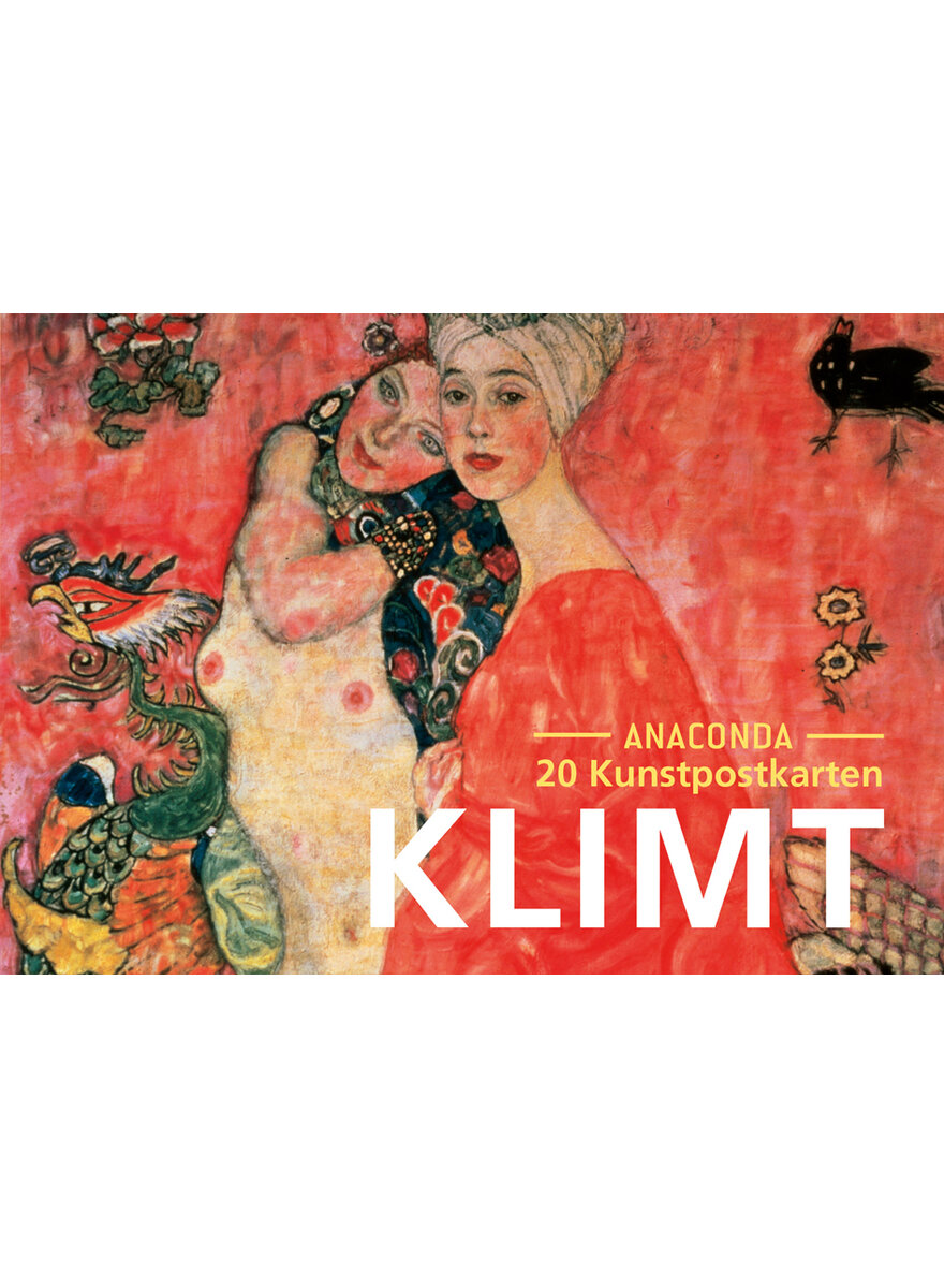 KUNSTPOSTKARTEN GUSTAV KLIMT 20 KARTEN