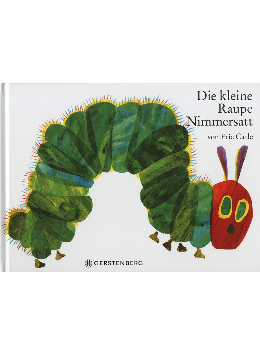 Auf diesem Bild sehen Sie das Produktbild 1 fr DIE KLEINE RAUPE NIMMERSATT - ERIC CARLE