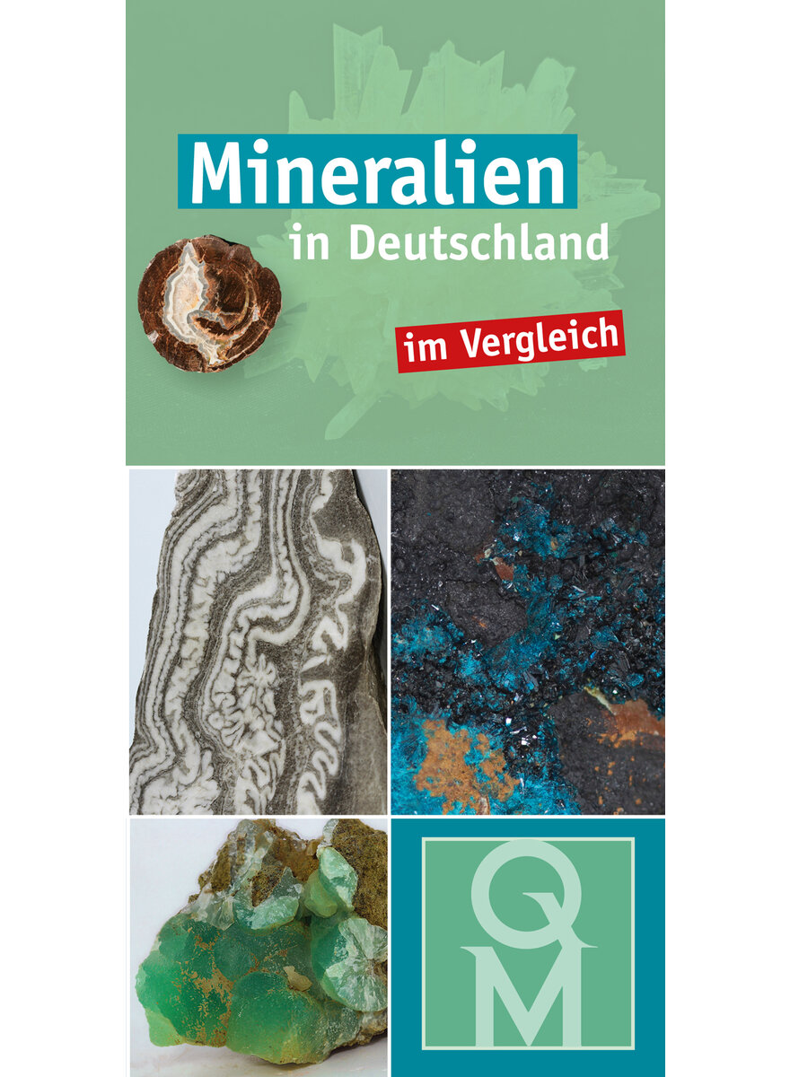 Auf diesem Bild sehen Sie das Produktbild 1 fr BESTIMMUNGSKARTE MINERALIEN IM VERGLEICH -