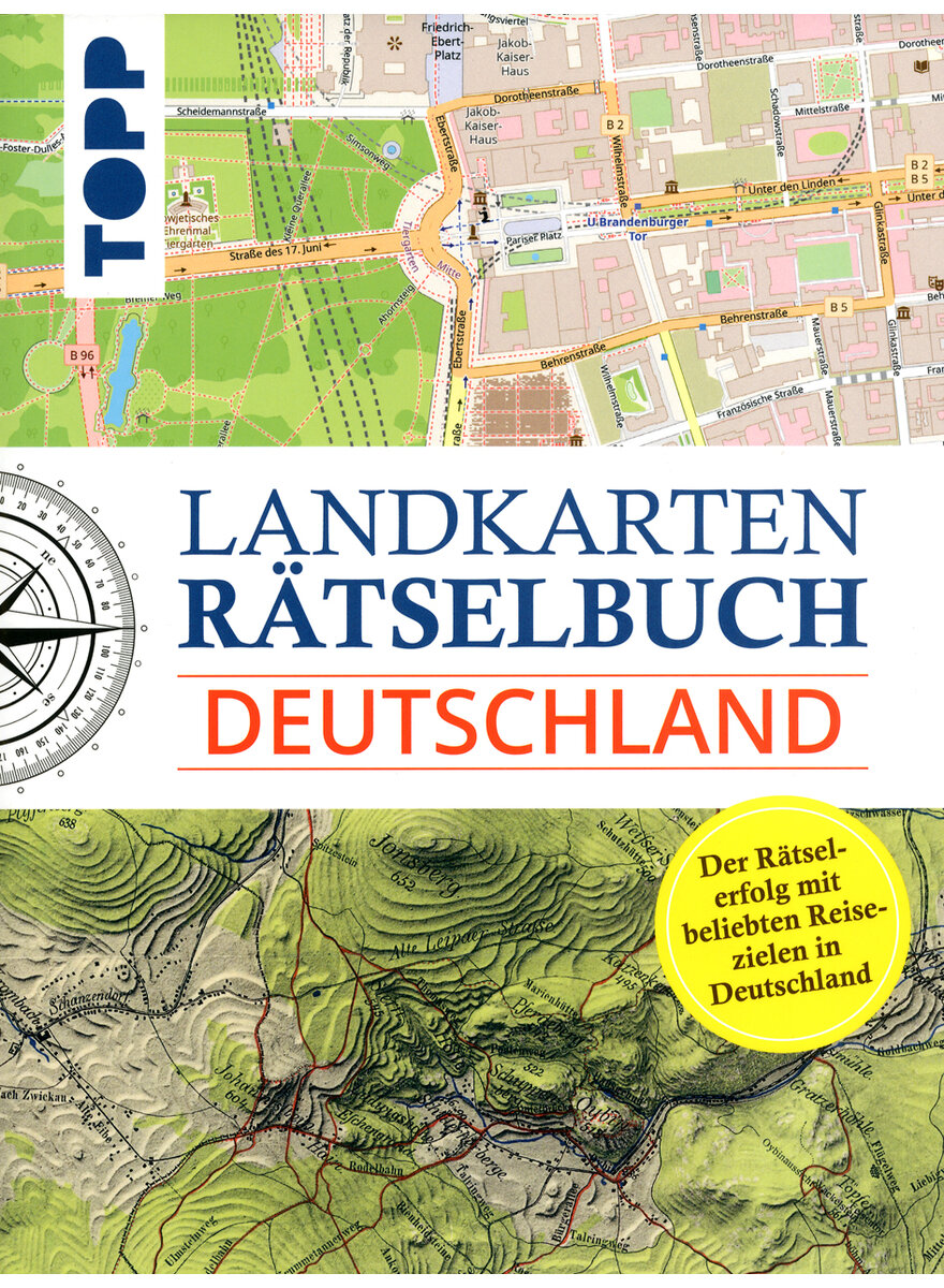 LANDKARTEN RTSELBUCH DEUTSCH- LAND