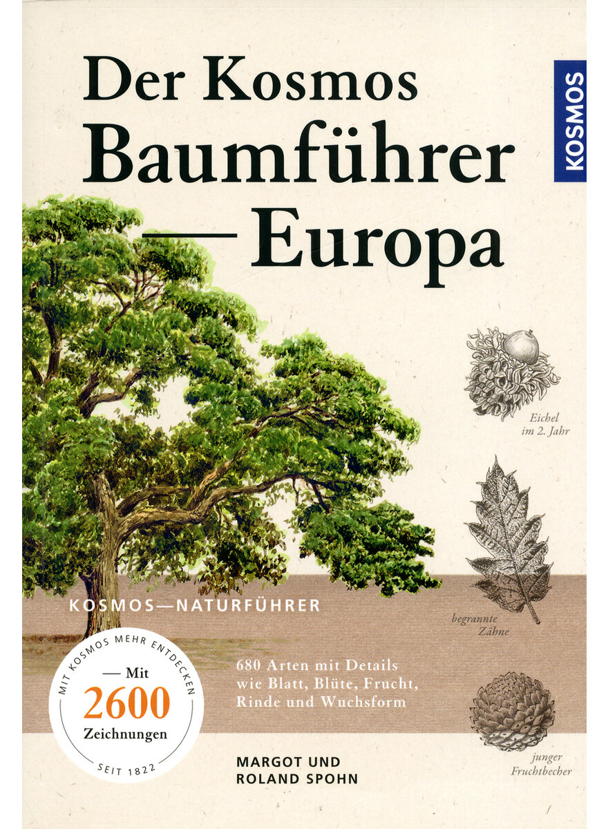 Auf diesem Bild sehen Sie das Produktbild 1 fr DER KOSMOS BAUMFHRER EUROPA - MARGOT UND ROLAND SPOHN