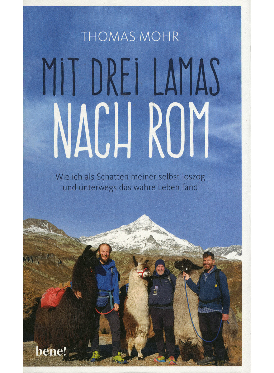 MIT DREI LAMAS NACH ROM - (M) THOMAS MOHR