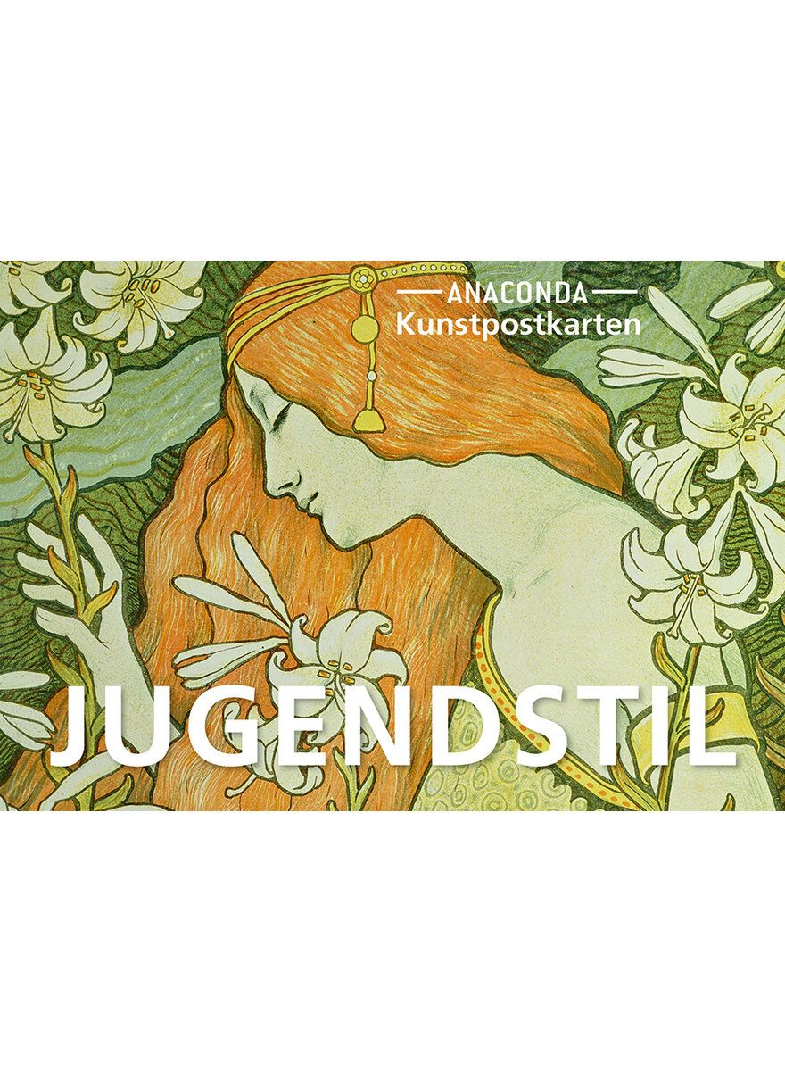 POSTKARTEN-SET JUGENDSTIL - 18 KUNSTPOSTKARTEN