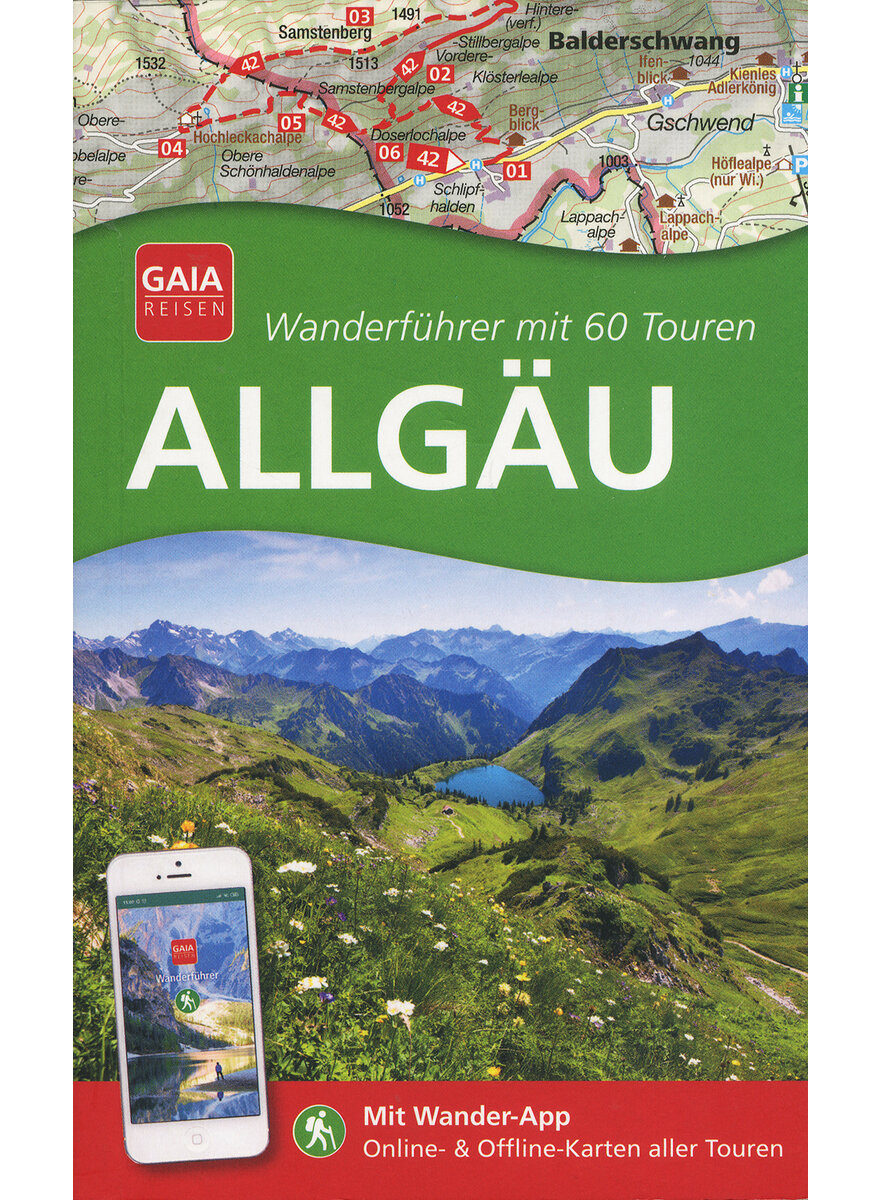 ALLGU - WANDERFHRER MIT 60 TOUREN - WALTER THEIL