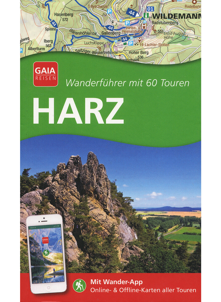 HARZ - WANDERFHRER MIT 60 TOUREN - ELKE HAAN