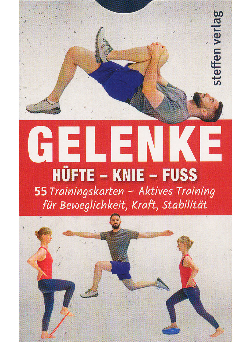 Auf diesem Bild sehen Sie das Produktbild 1 fr TRAININGSKARTEN GELENKE - RONALD THOMSCHKE