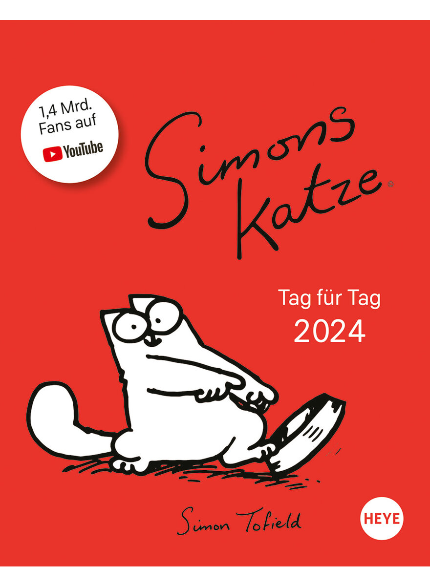 KALENDER SIMONS KATZE TAG FR TAG 2024 -
