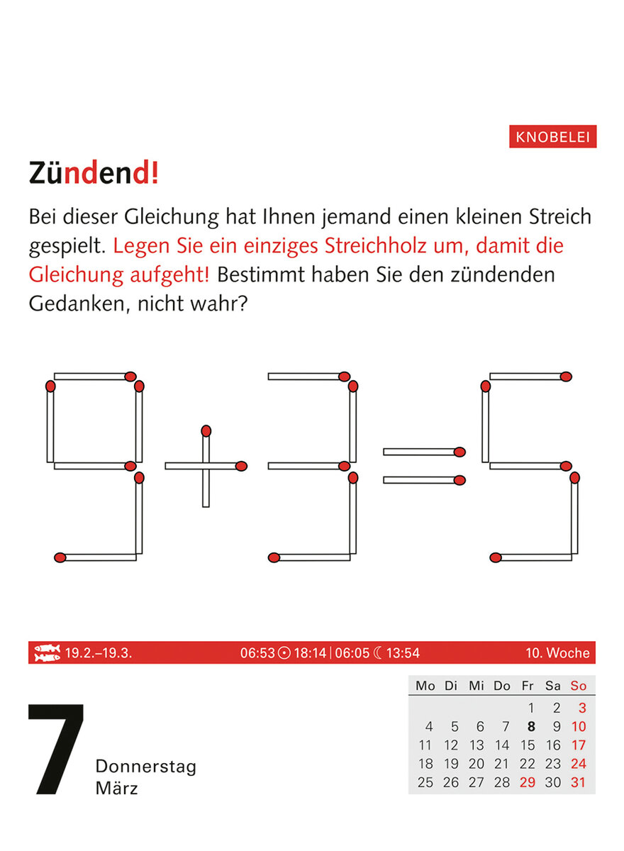 KALENDER MEYERS GRIPS-GYMNASTIK 2024 - TAGESABREIKALENDER Bild 4