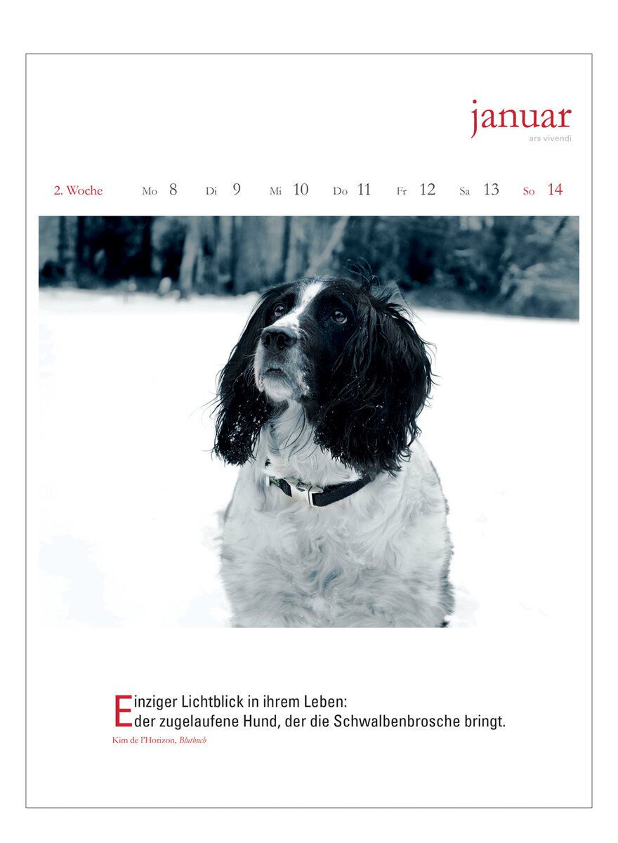 LITERARISCHER HUNDEKALENDER 2024 - Bild 4