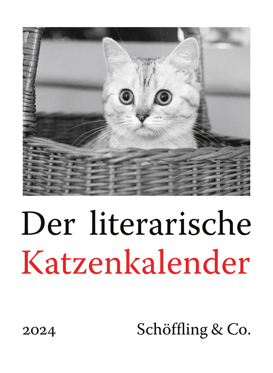 DER LITERARISCHE KATZEN- KALENDER 2024