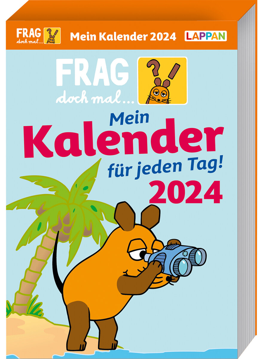 FRAG DOCH MAL DIE MAUS TAGESABREIKALENDER 2024 -