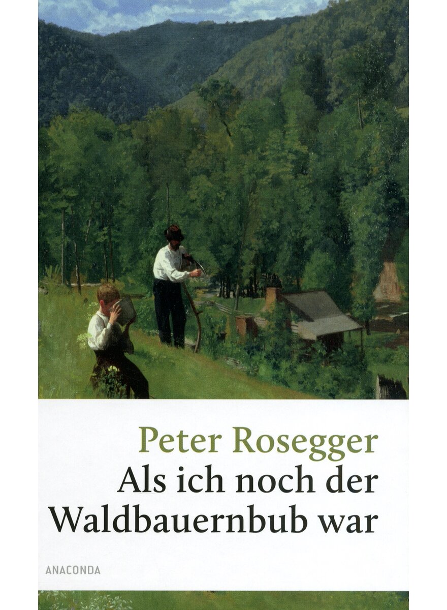 Auf diesem Bild sehen Sie das Produktbild 1 fr ALS ICH NOCH DER WALDBAUERNBUB WAR - PETER ROSEGGER