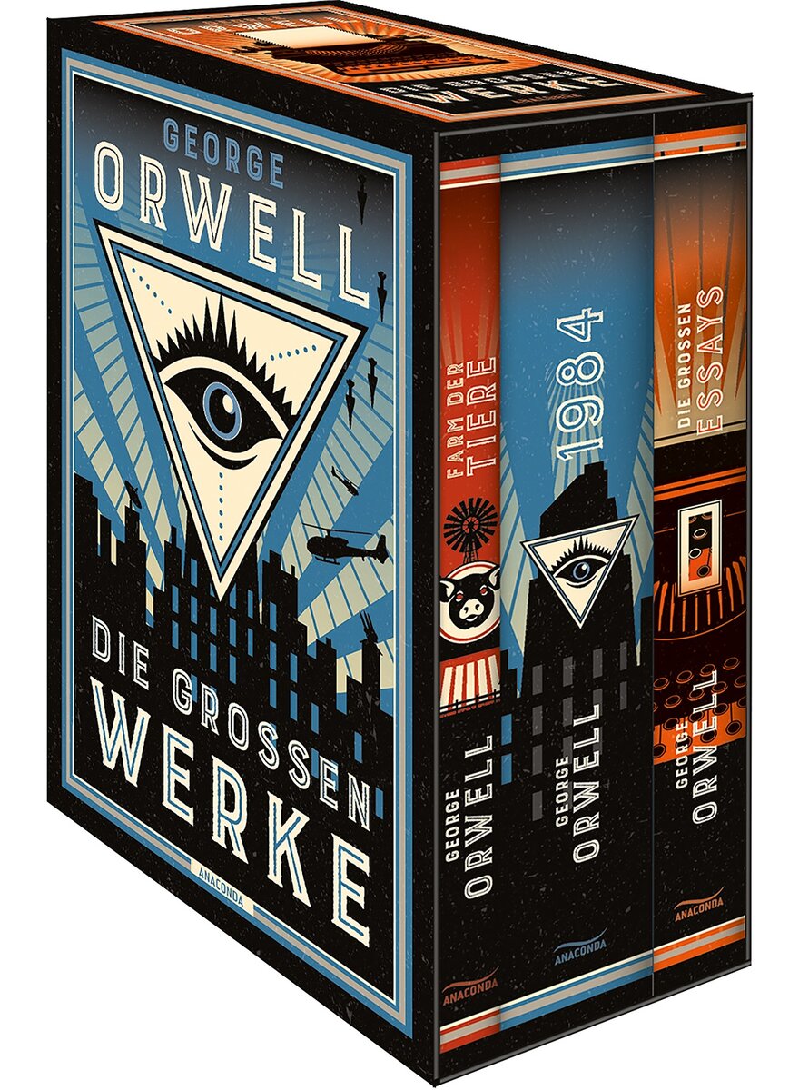 Auf diesem Bild sehen Sie das Produktbild 1 fr ORWELL - DIE GROEN WERKE -
