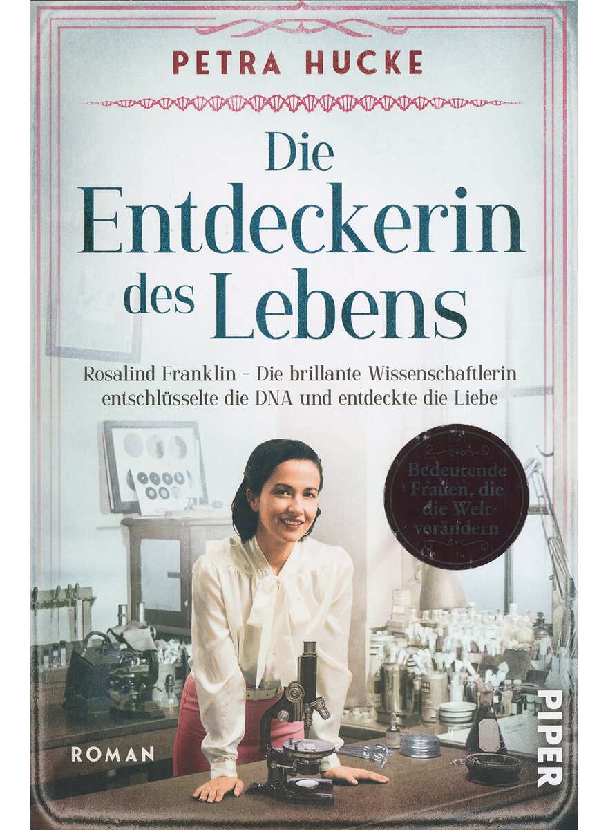 Auf diesem Bild sehen Sie das Produktbild 1 fr DIE ENTDECKERIN DES LEBENS - PETRA HUCKE