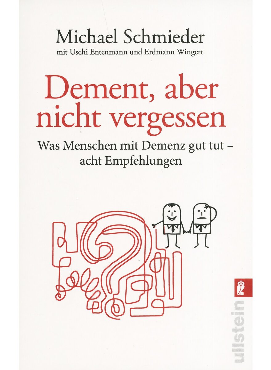 Auf diesem Bild sehen Sie das Produktbild 1 fr DEMENT, ABER NICHT VERGESSEN - SCHMIEDER/ENTENMANN/WINGERT