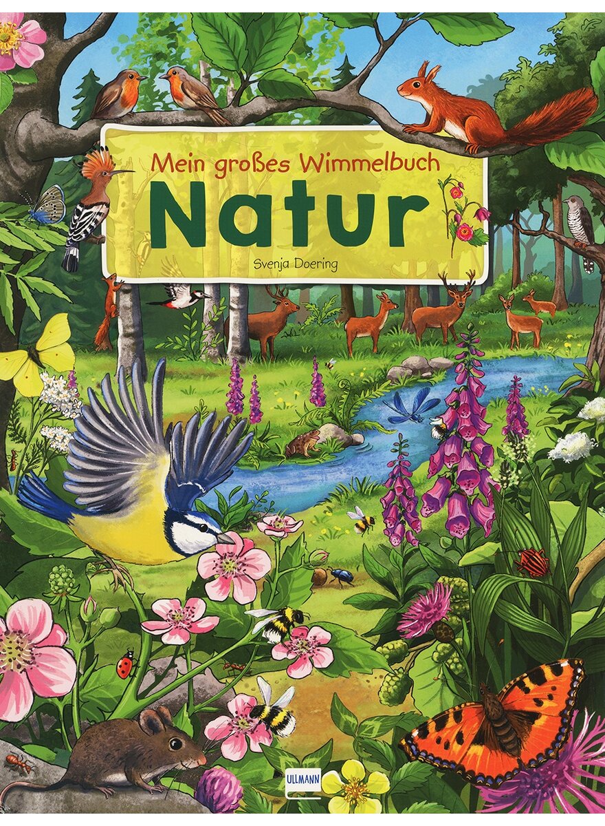 Auf diesem Bild sehen Sie das Produktbild 1 fr MEIN GROES WIMMELBUCH NATUR - SVENJA DOERING