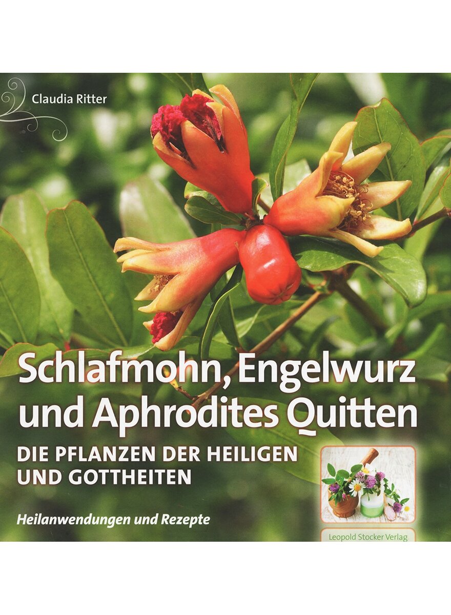 Auf diesem Bild sehen Sie das Produktbild 1 fr SCHLAFMOHN, ENGELWURZ UND APHRODITES QUITTEN - CLAUDIA RITTER