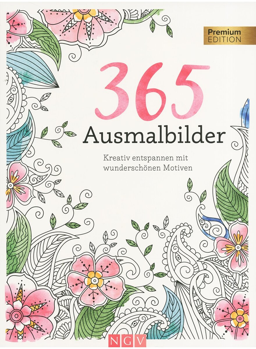 Auf diesem Bild sehen Sie das Produktbild 1 fr 365 AUSMALBILDER -