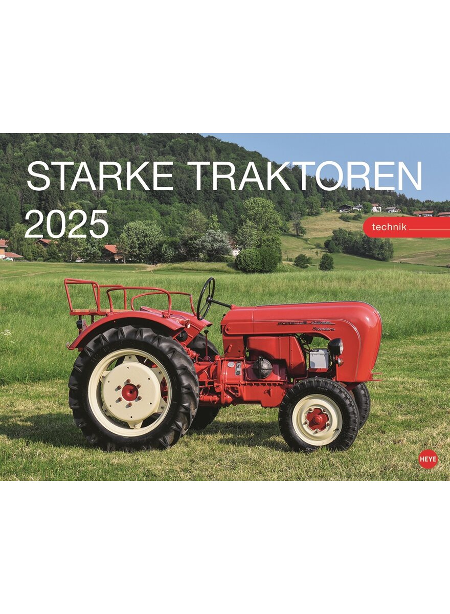 Auf diesem Bild sehen Sie das Produktbild 1 fr KALENDER STARKE TRAKTOREN 2025