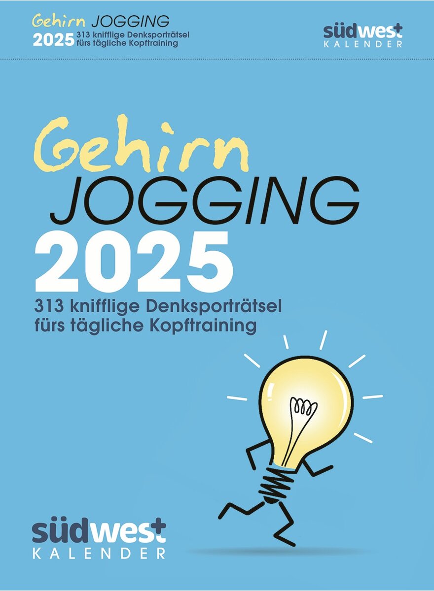 Auf diesem Bild sehen Sie das Produktbild 1 fr KALENDER GEHIRNJOGGING 2025 -