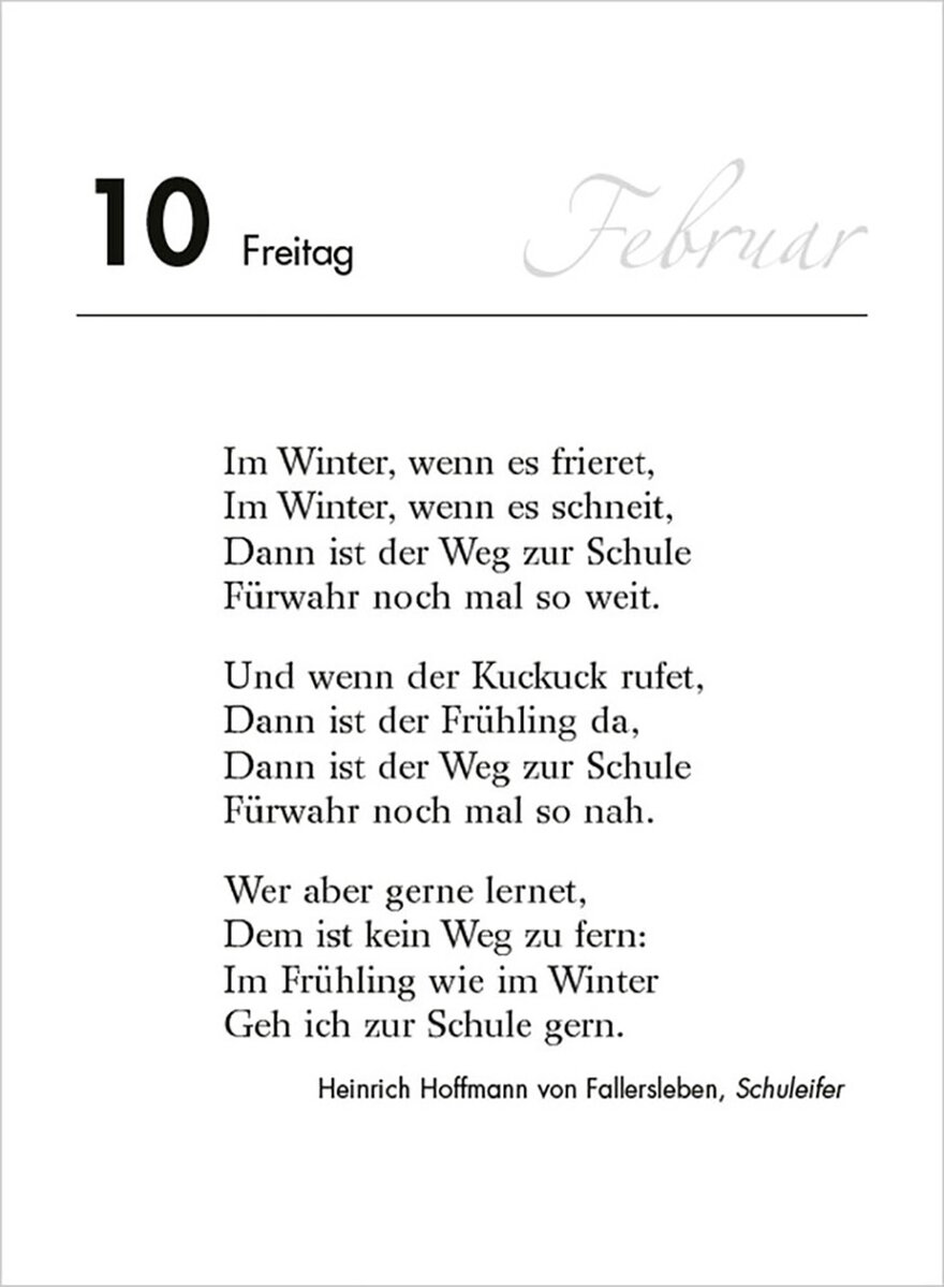 Auf diesem Bild sehen Sie das Produktbild 2 fr LITERATURKALENDER 2025 - JAN STRMPEL